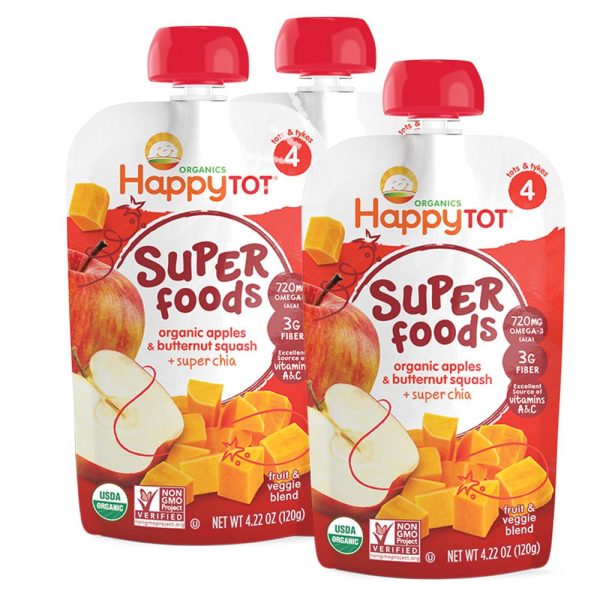 tripack compota etapa 4   manzana y ahuyama organica   super chia Online Hot Sale