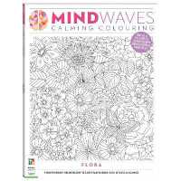 Mindwaves Calming Colouring Flora Cheap