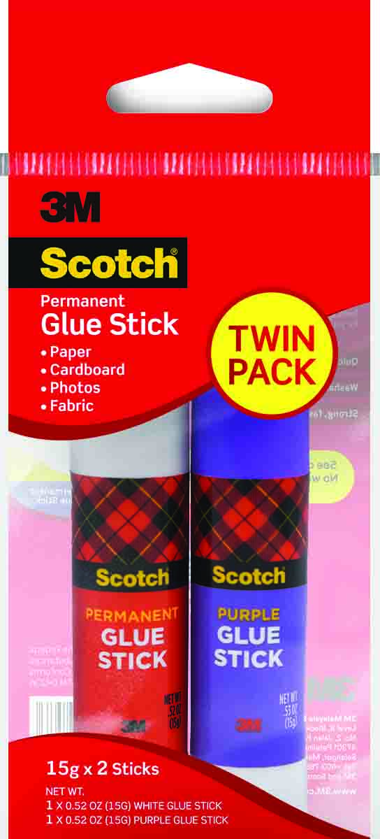 3M Scotch Glue Stick 15g (Twin Pack) For Discount