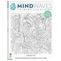 Mindwaves Calming Colouring Aquatic Hot on Sale