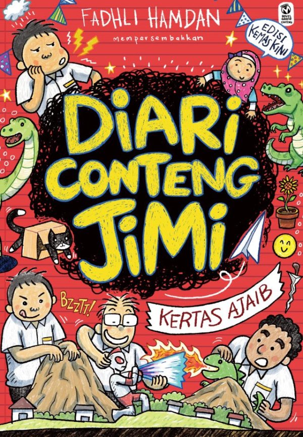 Diari Conteng Jimi #3: Kertas Ajaib (Edisi Kemas Kini) on Sale