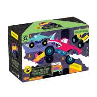 Monster Trucks 100 Piece Glow in the Dark Puzzle For Cheap