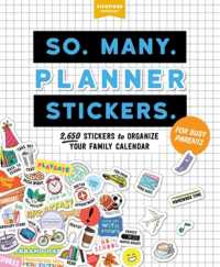 So. Many. Planner Stickers. For Busy Parents Cheap