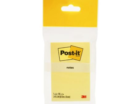 3M Post-It 656-1CY(HB) 2X3 100 s Yellow Discount