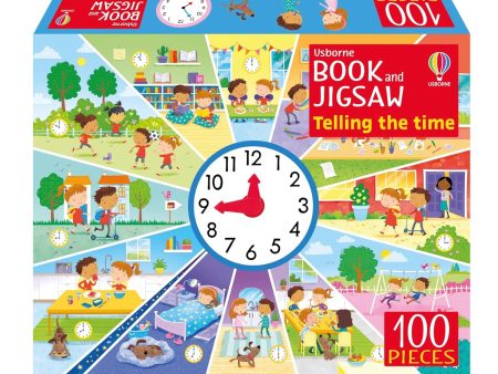 Usborne Book and Jigsaw: Telling The Time (100 pieces) Sale