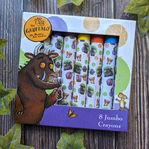 8 Jumbo Crayons 24 Cdu - Gruffalo Discount