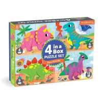 Dino Friends 4-In-A-Box Puzzle Set Discount