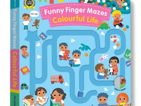 Funny Finger Mazes: Colourful Life For Sale