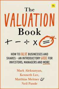 The Valuation Book: How to value businesses and shares – an introductory guide for investors, managers and more Sale