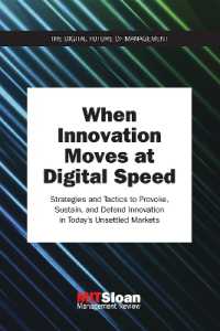 WHEN INNOVATION MOVES AT DIGITAL SPEED For Sale